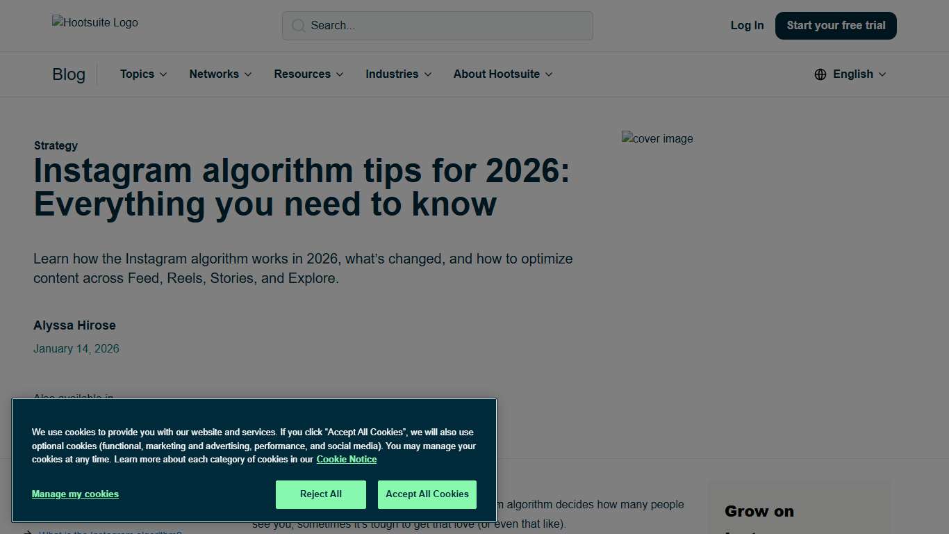 Instagram algorithm tips for 2026: Everything you need to know